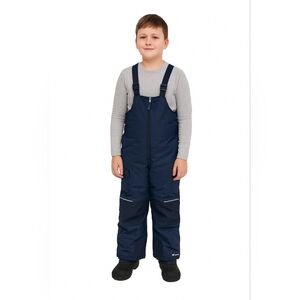 Columbia Omni-Tech Navy Blue Snow Bib Overalls Size M 10-12 Years